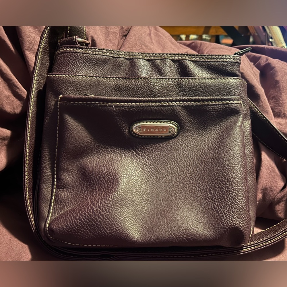 Strada crossbody purse - purple